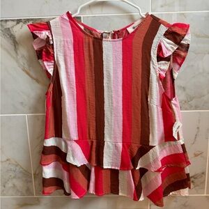 Impeccable Pig Striped shirt with Bows